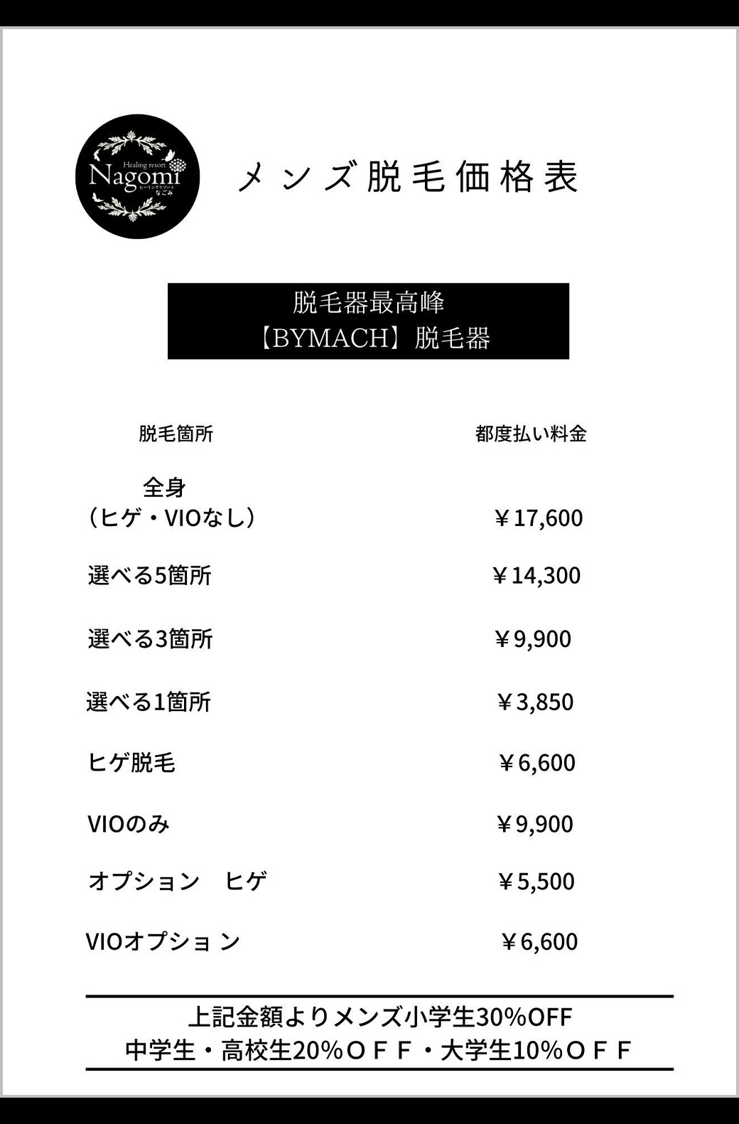 脱毛